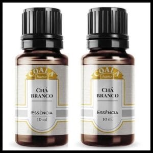 2 Unidades Coala Essência Chá Branco 10ml