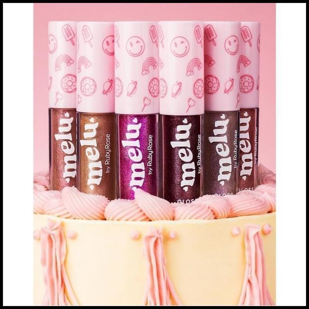 Lip Gloss Melu By Ruby Rose - Com Brilho