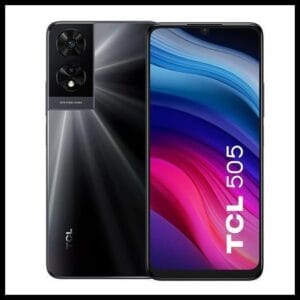 Smartphone TCL 505 4G 128GB 4GB RAM Tela HD+ 6,75" Câmera Dupla 50MP + 2MP e Frontal 5MP Cinza