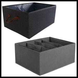 Kit 2 Organizador Gaveta Colmeia Divisória Roupa Íntima Cueca - Friburgo Comercial e Eletronic
