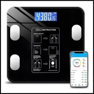 Balança Digital Profissional Medidora Corporal Bioimpedância até 180kg