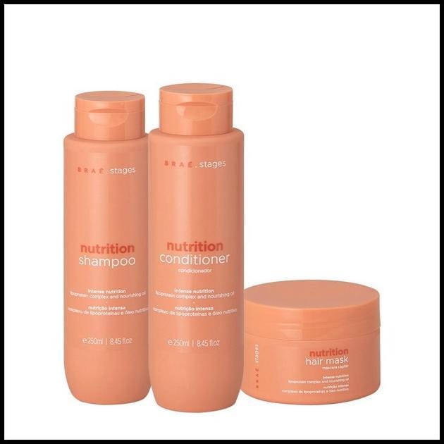 Kit Braé Stages Nutrition Home Care (3 produtos)