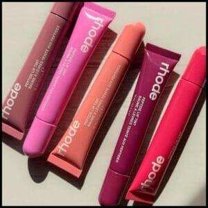 Rhode Bálsamo labial colorido/brilho labial/Gel para cuidados com os lábios hidratante de longa duração