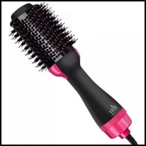 Escova Secadora Alisador Elétrica Quente Cabelo Com 3 Em1 Hair Styler APENAS 110V