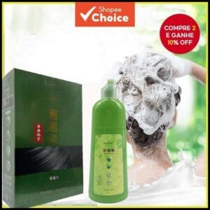 Shampoo De Cor De Cabelo À Base De Ervas 3 Em 1 Condicionador Com Essência Vegetal Para Tintura