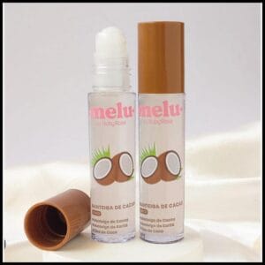 Hidratante Labial Roll-on Manteiga de Cacau Coco - Melu by Ruby Rose