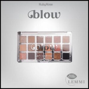 Paleta de Sombras Girl's Syndrome linha Blow - Ruby Rose