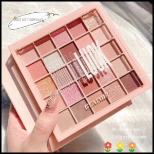 Paleta De Sombras De 25 Cores-Acabamentos Altamente Misturáveis , Ultrapigmentados , Foscos E Brilhantes , Uso O Dia Tod