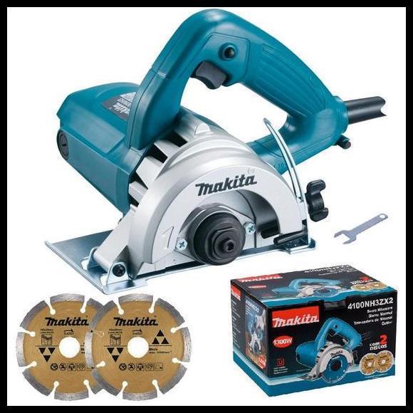 Serra Mármore 4.3/8 POL 1.300W + 2 Discos 4100NH3ZX2 MAKITA