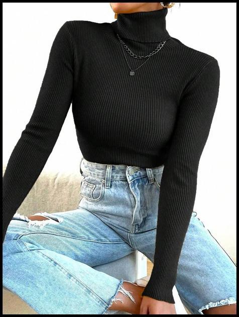 Blusa Tricô Feminina Manga Longa Suéter Inverno Tendencia Moda !!