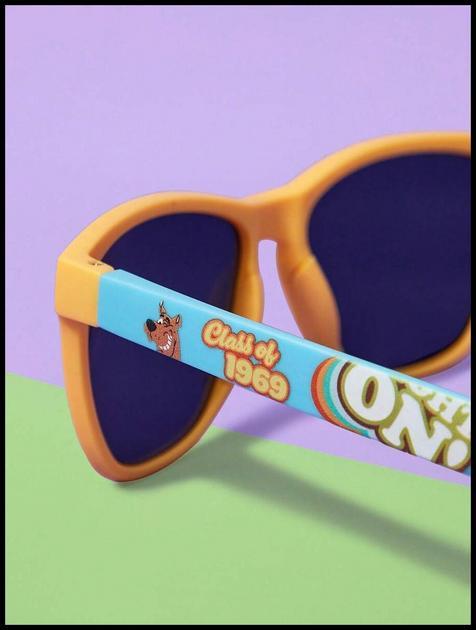 SCOOBY-DOO X SHEIN Óculos de Moda Simples, Clássicos e Versáteis com Padrão Cartoon e Colorblock
