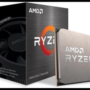 AMD Ryzen 7 5700 8 núcleos/16 Thread 65W TDP soquete AM4 L2+L3 Cache 20MB até 4,6GHz Boost Clock Wraith Stealth Cooler