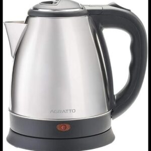Agratto 784 - Chaleira Eletrica Inox, 220v, 1,8 Litro, Preto/inox