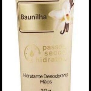 Eudora Instance Baunilha Creme Hidratante para Mãos 30g