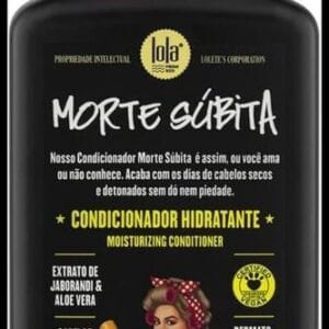 Lola From Rio - Morte Subita - Condicionador hidratante para todos os tipos de cabelos secos e danificados, vegano, sem crueldade, sem parabenos, sem sulfatos, 250 g