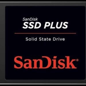 SANDISK SSD Plus Unidade de estado sólido interna de 500 GB - SATA III 6 Gb/s, 7 mm, velocidades de leitura/gravação de até 545 MB/s / 505 MB/s - SDSSDA-500G-G28