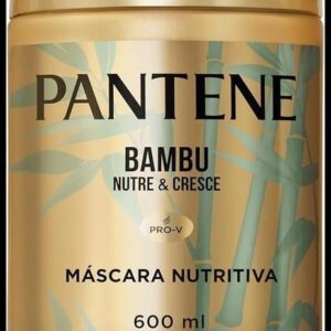Máscara Nutritiva Pantene Pro-V Bambu Nutre & Cresce + Óleo de Rícino + Cafeína 600 ml