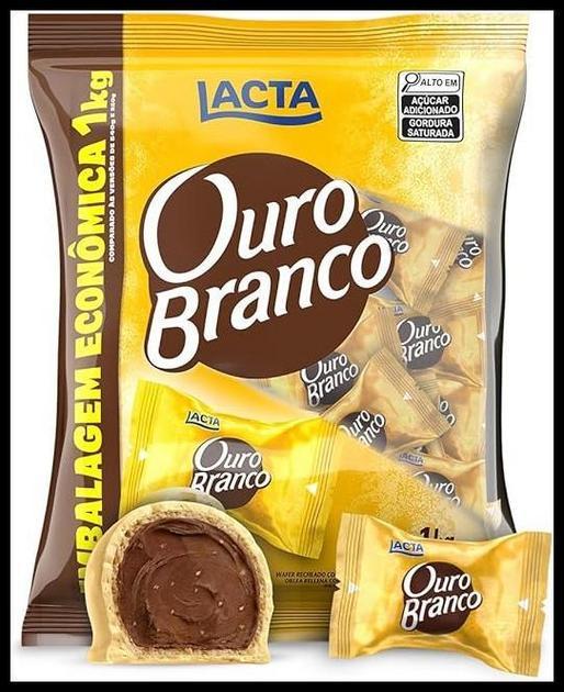Chocolate Ouro Branco Pacote 1Kg