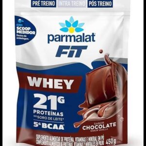 Whey Protein Concentrado Chocolate Parmalat Fit 450g