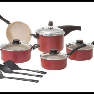 Jogo de panelas tramontina 8 peças com panela de pressão vancouver 4,5 litros
