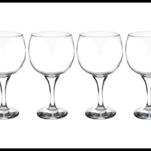 Jogo de Taças para Gin de Vidro 600ml 4 peças Nadir 7948