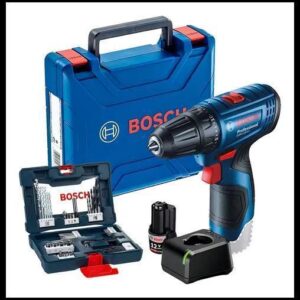 Parafusadeira Gsr 120-li Estojo De Brocas V-Line 41 Peças Bosch