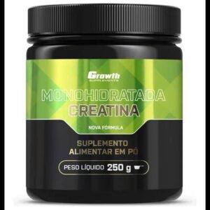 Creatina Monohidratada 250g Growth Supplements - Sem sabor em Pó