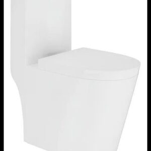 Vaso Sanitário Monobloco Caixa Acoplada Completo Privada Cor Branco Tubrax - VAB0003
