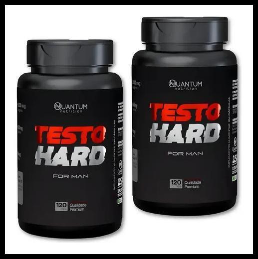 Kit 2 Testo Hard 240caps + Energia Pré Treino Massa Suplemento Bionutri