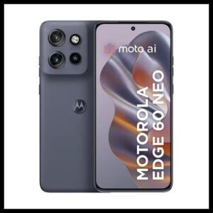 Smartphone Motorola Edge 60 Neo 5G - 256GB 24GB (12GB RAM + 12GB Ram Boost) 50MP Sony Camera Moto AI e tela 1.5K Super HD - Cinza