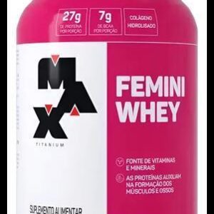 Whey Feminino Com Colageno Hidrolisado Femini Whey 900g