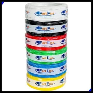 Fio Elétrico Cabo Flexível 2,5mm Rolo 100m Metros Antichamas