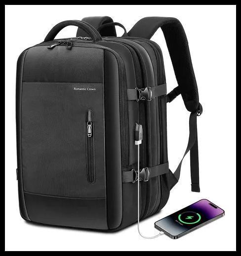 Mochila Viagem Executiva Grande Notebook Masculina Feminina