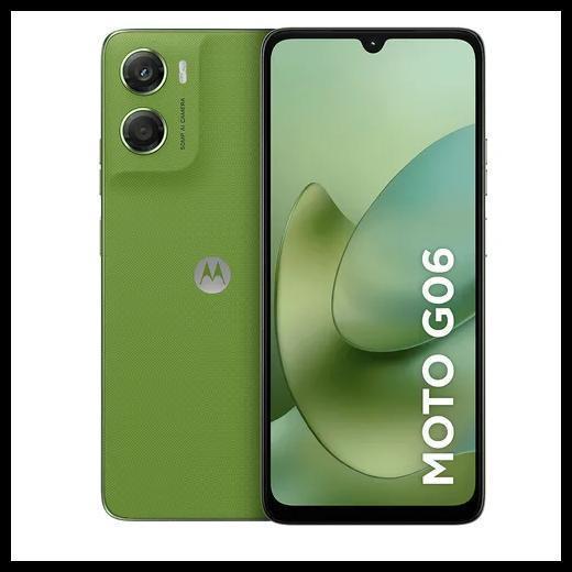 Smartphone Motorola Moto G06 - 256gb 12gb (4gb Ram + 8gb Ram Boost) E Camera 50mp Com Ai Bateria De 5200 Mah Tela 6.9 - Verde