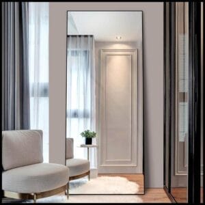 Espelho de Corpo Inteiro Decoração Loja Casa Provador Closet Sala Quarto Lavabo Banheiro 40cm x 80cm