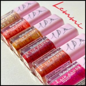 Gloss Labial Ruby Rose Com Brilho