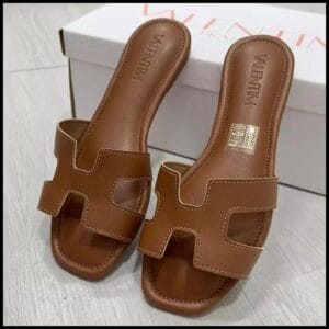 Sandália Feminina Rasteira Palmilha Confortável couro sintético 5050 rasteira verão Valentim