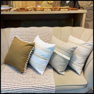 Kit 4 Capas de Almofada Estilo Boho Chic