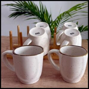 Jogo 6 Canecas Café Chá Ryo Maresia 260ml Oxford Porcelanas