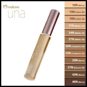Corretivo Cobertura Extrema 24h Una Natura - 8ml (Efeito matte)