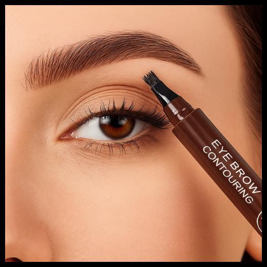 Caneta fio a fio para Sobrancelha e Barba À Prova D 'água Microblanding