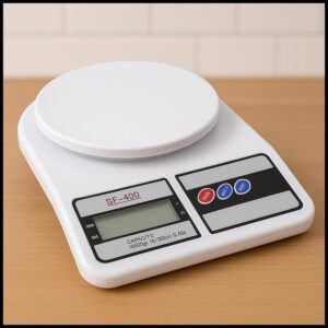 Balança de Precisão Digital 10kg Para Cozinha Pesagem de Alimentos Padaria Confeitaria