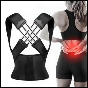 Colete Corretor de Postura Feminino - Cinta Unissex para Alivio de Dores e Melhora da Postura ENVIO IMEDIATO!