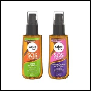Kit SOS Cachos com Super Óleos e Óleo de Coco