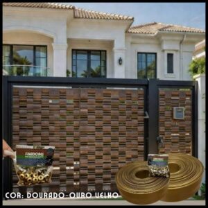 Protetor de Portão Varias Cores (Tam: 50, 25 ou 10m de comp X 7 cm de altura)