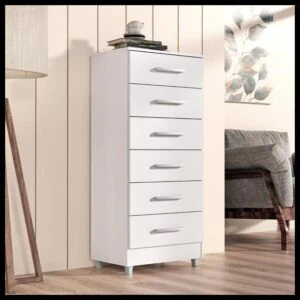 Comoda Helena 6 Gav - Tonielque Moveis