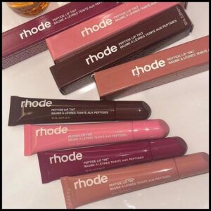 Rhode Hailey Peptide Lip Glaze Lotion Hidratante Batom Colorido