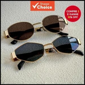 Óculos De Sol Ovais Vintage Com Proteção UV400 , Armação De Metal Para Mulheres E Homens