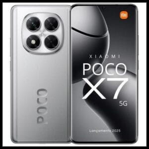Smartphone Xiaomi POCO X7 5G 512GB / 256GB NFC tela Amoled 120 Hz Câmera tripla 4K 50MP OIS Desempenho Performance e Design Premium IP68
