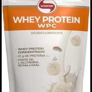Whey Protein WPC Refil (900g), Beijinho, VitaFor